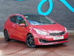 Red Used 2017 Kia Ceed 4 Hatchback | £8,698 (A bit pricey)
