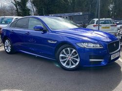 Blue Used 2019 Jaguar XF R-Sport Sedan | £16,495 (A bit pricey)