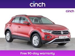 Red Used 2023 VW T-Roc Life SUV | £20,199 (Fair price)