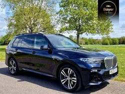 Black Used 2022 BMW X7 M Sport SUV | £49,785 (Good price)
