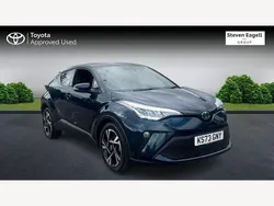 Blue Used 2023 Toyota C-HR Design SUV | £22,115 (Fair price)