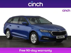 Blue Used 2021 Skoda Octavia SE Technology Estate | £12,389 (Super price)