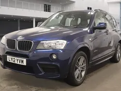 Used 2012 BMW X3 M Sport SUV | £8,999 (Fair price)