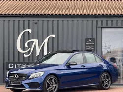 Blue Used 2018 Mercedes C43 AMG Premium Sedan | £21,000 (Good price)