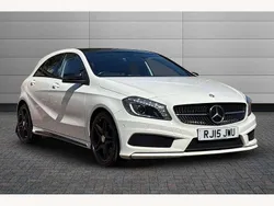 White Used 2015 Mercedes A220 AMG Hatchback | £11,995 (Fair price)