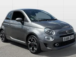 Grey Used 2018 Fiat 500 S Hatchback | £7,691 (Fair price)
