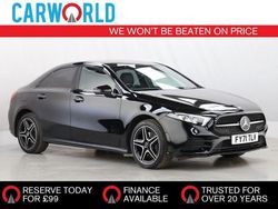 Black Used 2021 Mercedes A250 AMG line Sedan | £13,913 (Fair price)