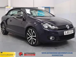 Mauve/purple Used 2015 VW Golf Cabriolet GT Cabriolet | £6,995 (Fair price)
