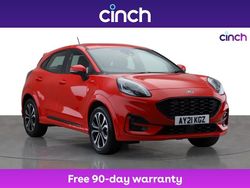 Red Used 2021 Ford Puma ST-Line Hatchback | £14,099