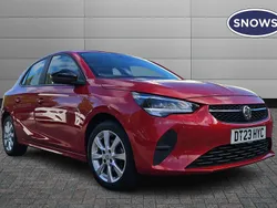 Red Used 2023 Vauxhall Corsa Design Edition Hatchback | £11,410 (Fair price)