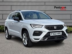 Metallic nevada white Used 2022 Seat Ateca FR SUV | £19,995 (Fair price)