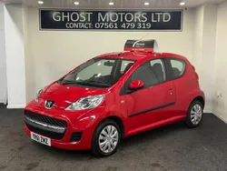 Red Used 2012 Peugeot 107 Hatchback | £2,495 (Good price)