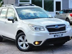 White Used 2014 Subaru Forester XE SUV | £7,495 (A bit pricey)
