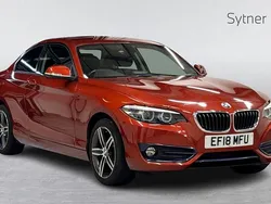 Orange Used 2018 BMW 218 Sport Line Coupe | £14,000 (Fair price)