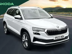 White Used 2023 Skoda Karoq SE L SUV | £20,995 (Fair price)