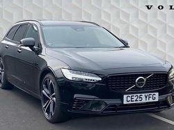 Black Used 2025 Volvo V90 Ultra Estate | £45,494 (Fair price)