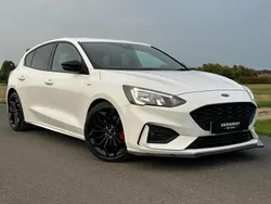 White Used 2019 Ford Focus ST-Line X Hatchback | £10,995 (Fair price)