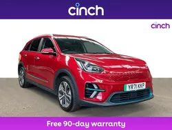 Red Used 2021 Kia e-Niro 4 SUV | £15,349 (Fair price)
