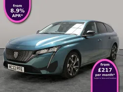 Blue Used 2022 Peugeot 308 Active Premium Estate | £15,106 (Fair price)