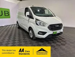White Used 2021 Ford Transit Custom Limited | £15,295 (Fair price)