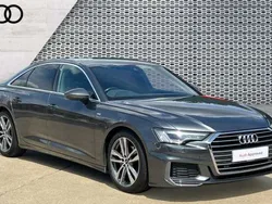 Grey Used 2021 Audi A6 S-Line Sedan | £23,017 (Good price)