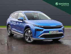 Race blue metallic Used 2025 Skoda Enyaq iV SUV | £31,995 (Expensive)