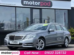 Silver Used 2011 Mercedes E250 Avantgarde Estate | £9,390 (Expensive)