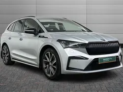 Silver Used 2022 Skoda Enyaq iV SportLine SUV | £22,400 (Fair price)