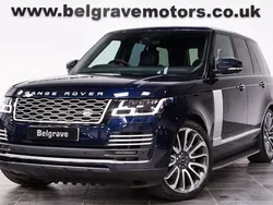 Blue Used 2021 Land Rover Range Rover Autobiography SUV | £55,980