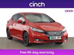 Red Used 2022 Nissan Leaf N-Connecta Hatchback | £9,799 (Fair price)