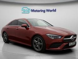 Red Used 2022 Mercedes CLA250 AMG Line Premium Plus Sedan | £26,400 (Fair price)