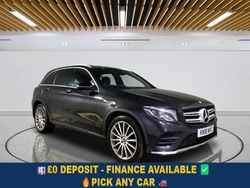 Black Used 2018 Mercedes GLC220 AMG line SUV | £16,249 (Fair price)