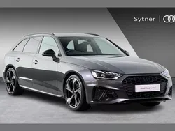 Grey Used 2022 Audi A4 Black Edition Estate | £28,000 (Expensive)