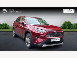 Red Used 2021 Toyota RAV4 SUV | £29,960 (Expensive)