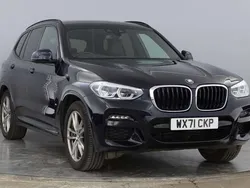 Black Used 2021 BMW X3 M Sport SUV | £31,750 (Fair price)