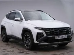 White Used 2024 Hyundai Tucson Ultimate SUV | £30,985 (Expensive)