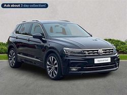 Black Used 2020 VW Tiguan R-line SUV | £20,219 (Good price)