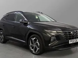 Phantom black Used 2022 Hyundai Tucson Ultimate SUV | £25,645 (Fair price)