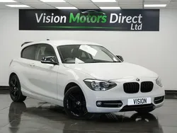 White Used 2013 BMW 114 Sport Line Hatchback | £5,240 (Fair price)