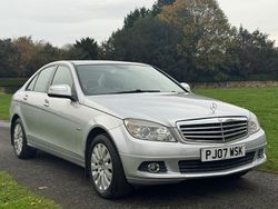 Silver Used 2007 Mercedes C220 Elegance Sedan | £2,495 (Fair price)