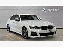 White Used 2022 BMW 320 M Sport Sedan | £27,195 (Fair price)