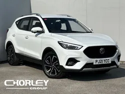 White Used 2021 MG ZS Exclusive Sedan | £12,140 (Fair price)