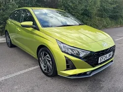 Lucid lime Used 2024 Hyundai i20 Advanced Hatchback | £16,098 (Fair price)