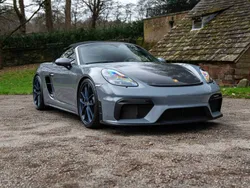 Arctic grey Used 2023 Porsche 718 Spyder | £89,990