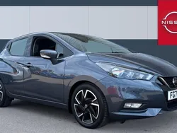 Grey Used 2021 Nissan Micra Acenta Hatchback | £13,283 (Fair price)