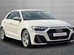 White Used 2023 Audi A1 S-Line Hatchback | £18,200 (Fair price)