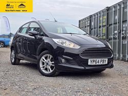 Black Used 2014 Ford Fiesta Zetec Hatchback | £6,788 (A bit pricey)