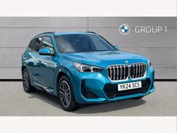 Blue New 2024 BMW X1 M Sport SUV | £38,350 (A bit pricey)