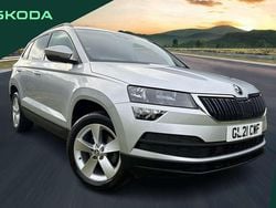 Silver Used 2021 Skoda Karoq SE SUV | £16,295 (Fair price)