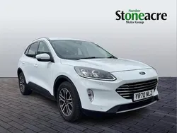 White Used 2020 Ford Kuga Titanium SUV | £17,990 (Fair price)